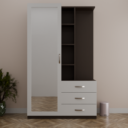 The Glow-Up Wood Finish Dressing Table