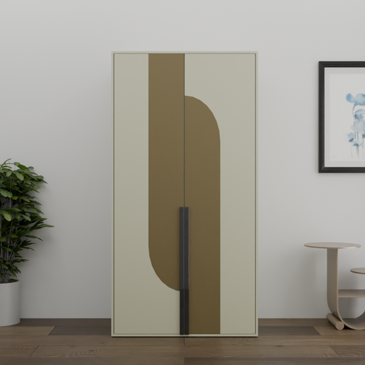 Terra two door wardrobe