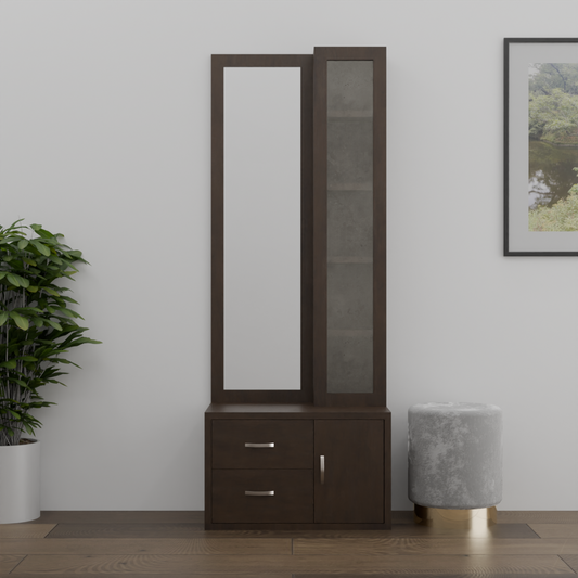 The Bespoke Dressing Table with a wood finish
