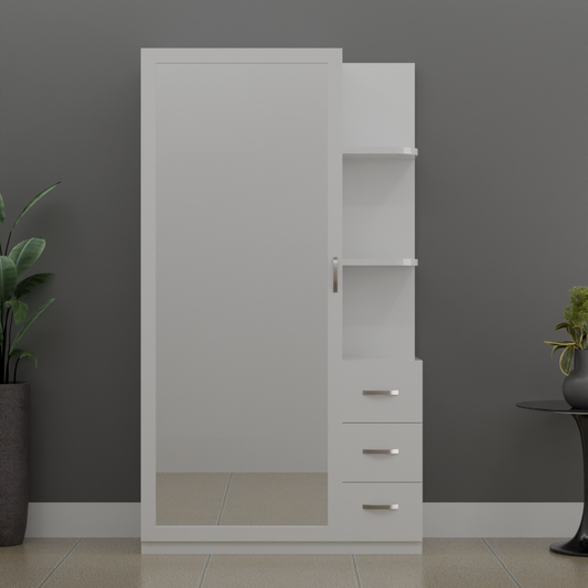 The Allure Alcove Wood Finish Dressing Table