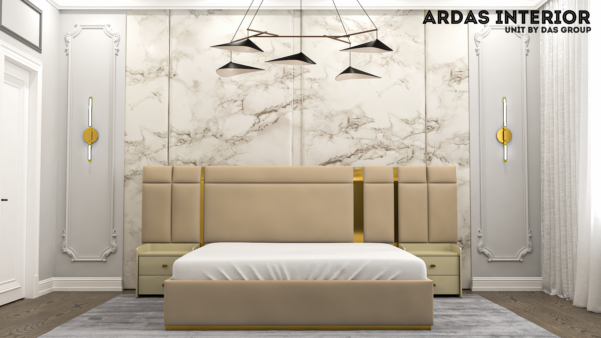 king size bed luxury set