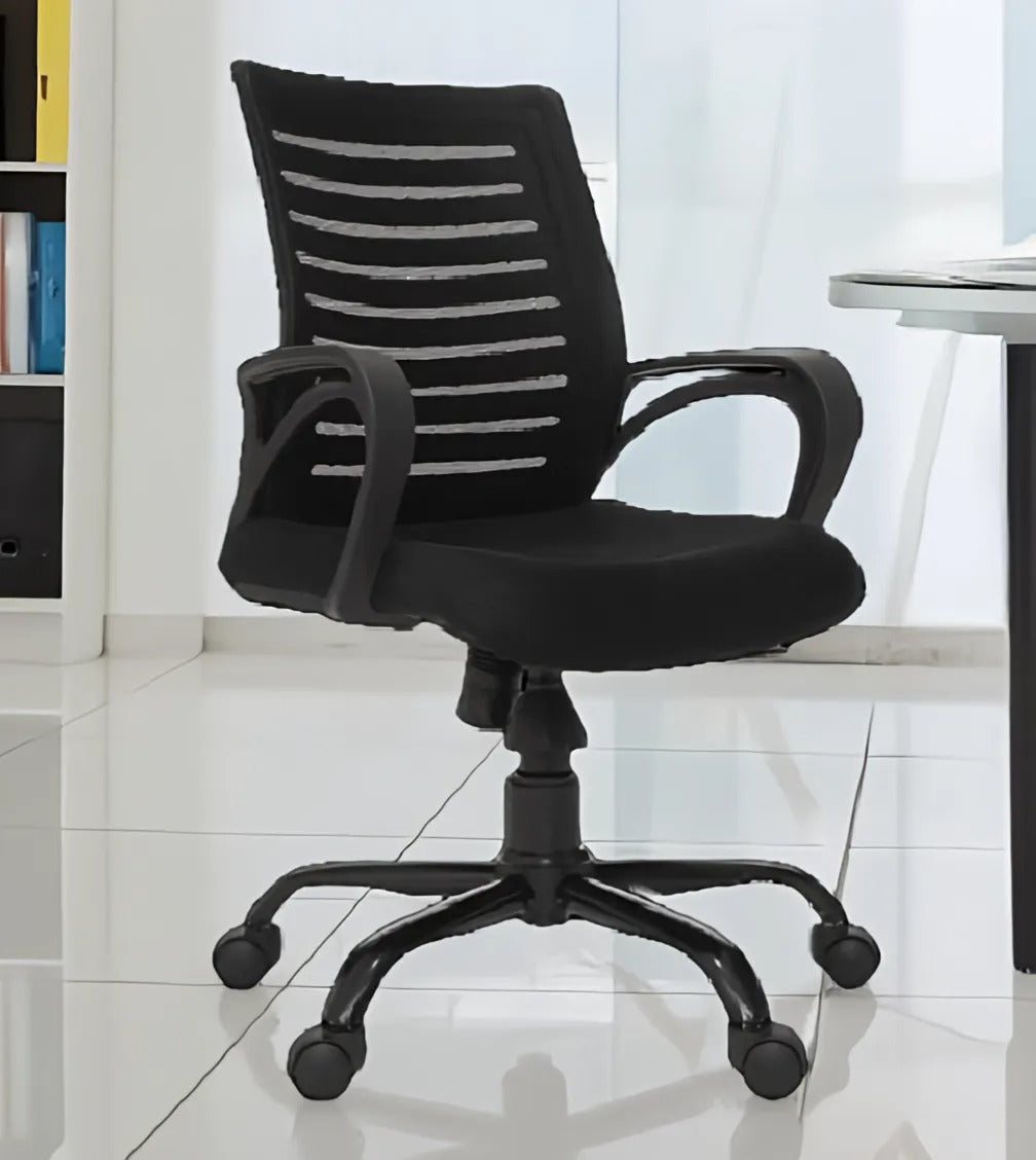 Comfy Commander Opti Support Chair in Black Colour