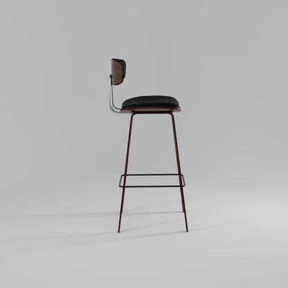 Cushion Crest Stool bar and cafe chair