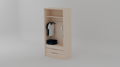 The Cipher Unit 2 door wardrobe