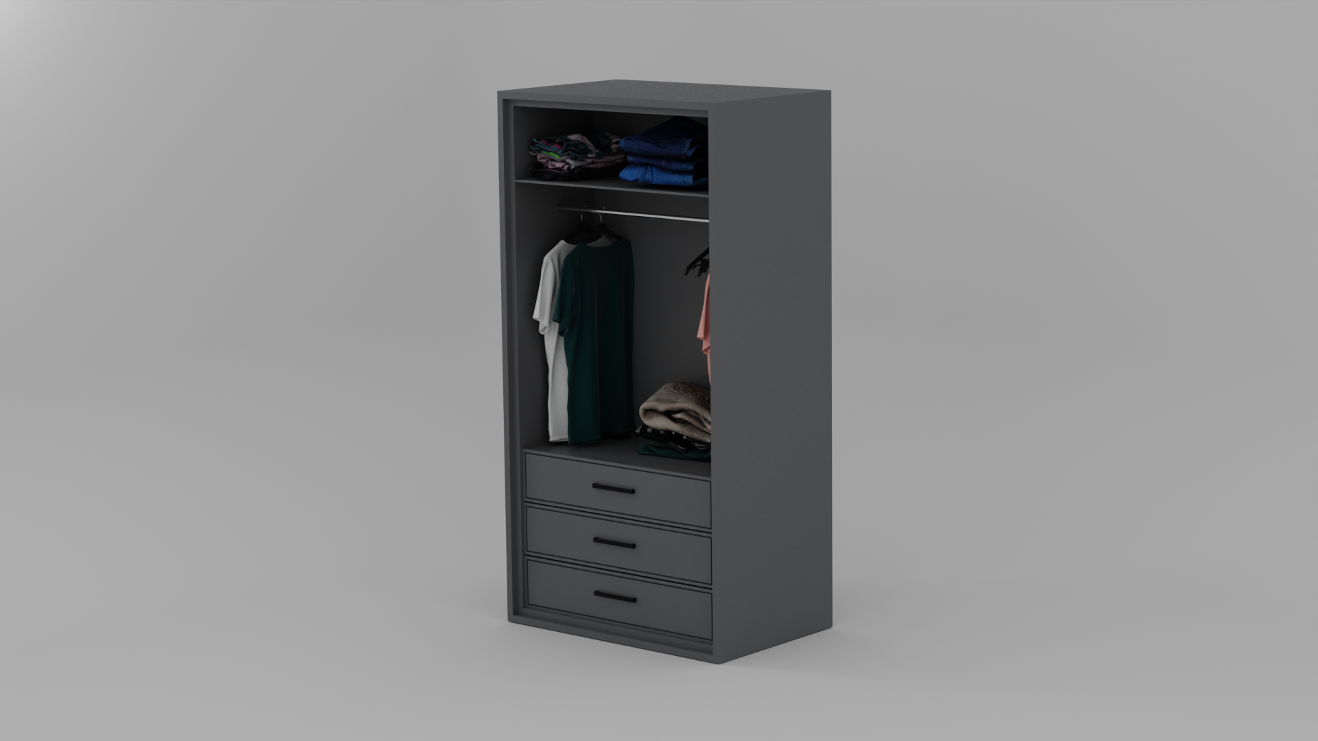 almirah inside design
