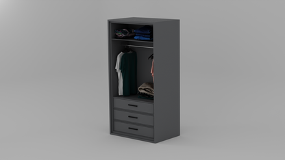 almirah inside design
