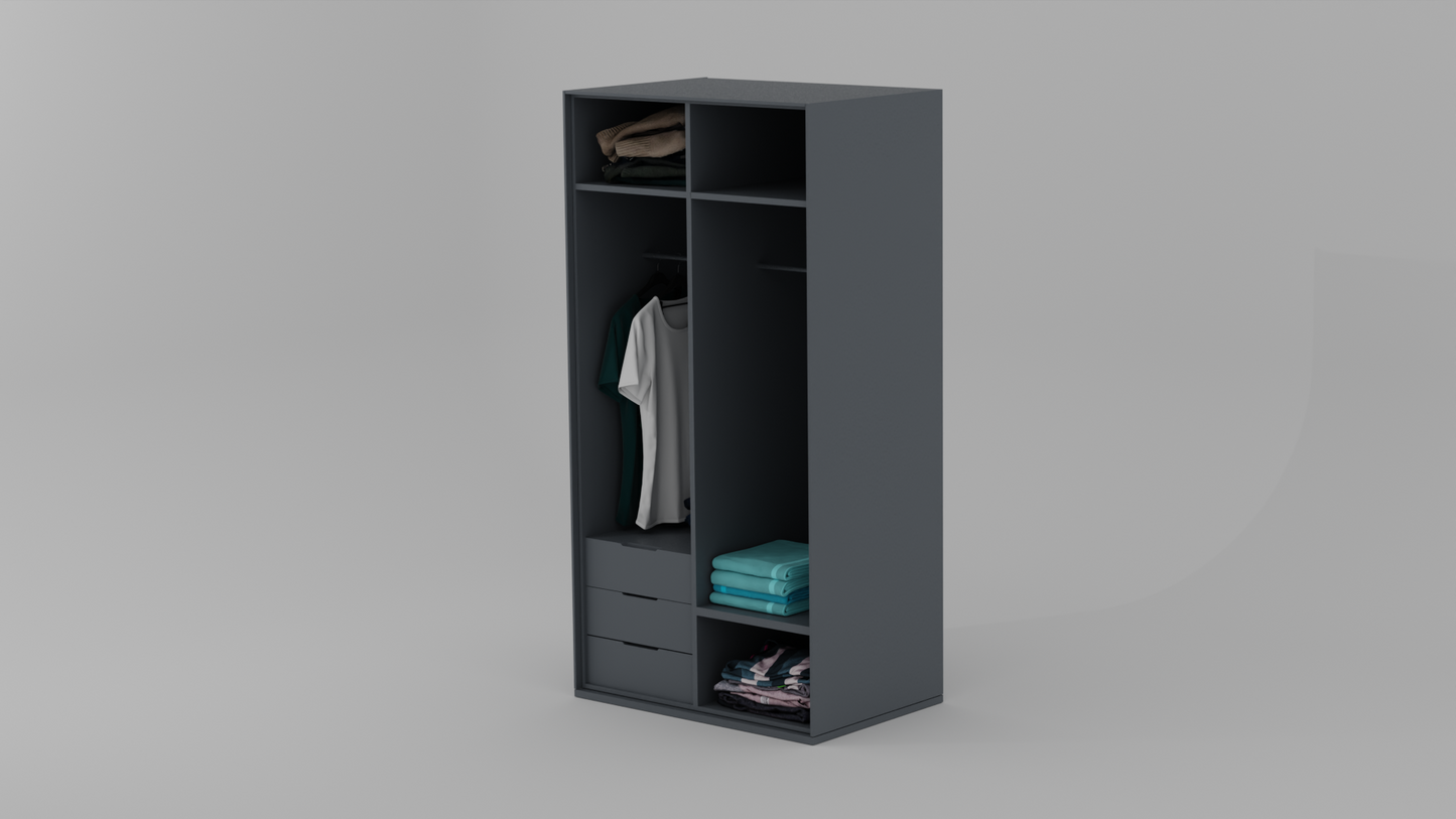 The Pure Enclosure wardrobe