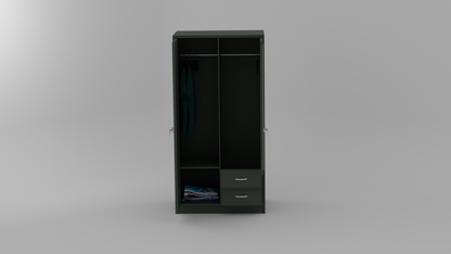 The Onyx Enclosure wardrobe in blue color