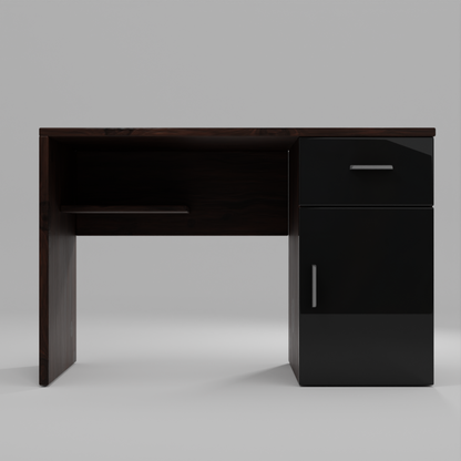 Athena Study Table in dark wood finish