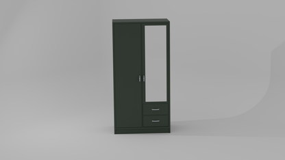 The Onyx Enclosure wardrobe in blue color