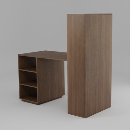 The Wisdom Workspace  Writing Table in Frosty White Finished