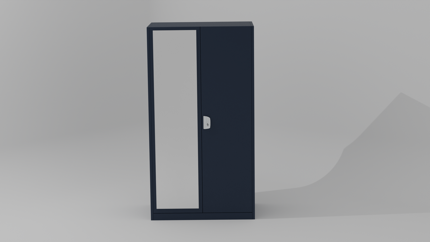 the Sterling 2 door Wardrobe in blue color