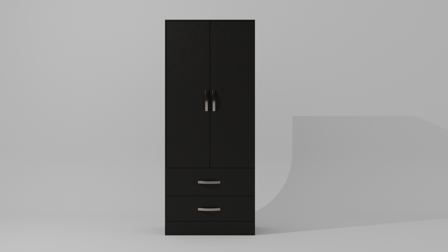 The Dune Enclosure two door wardrobe