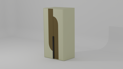 Terra two door wardrobe