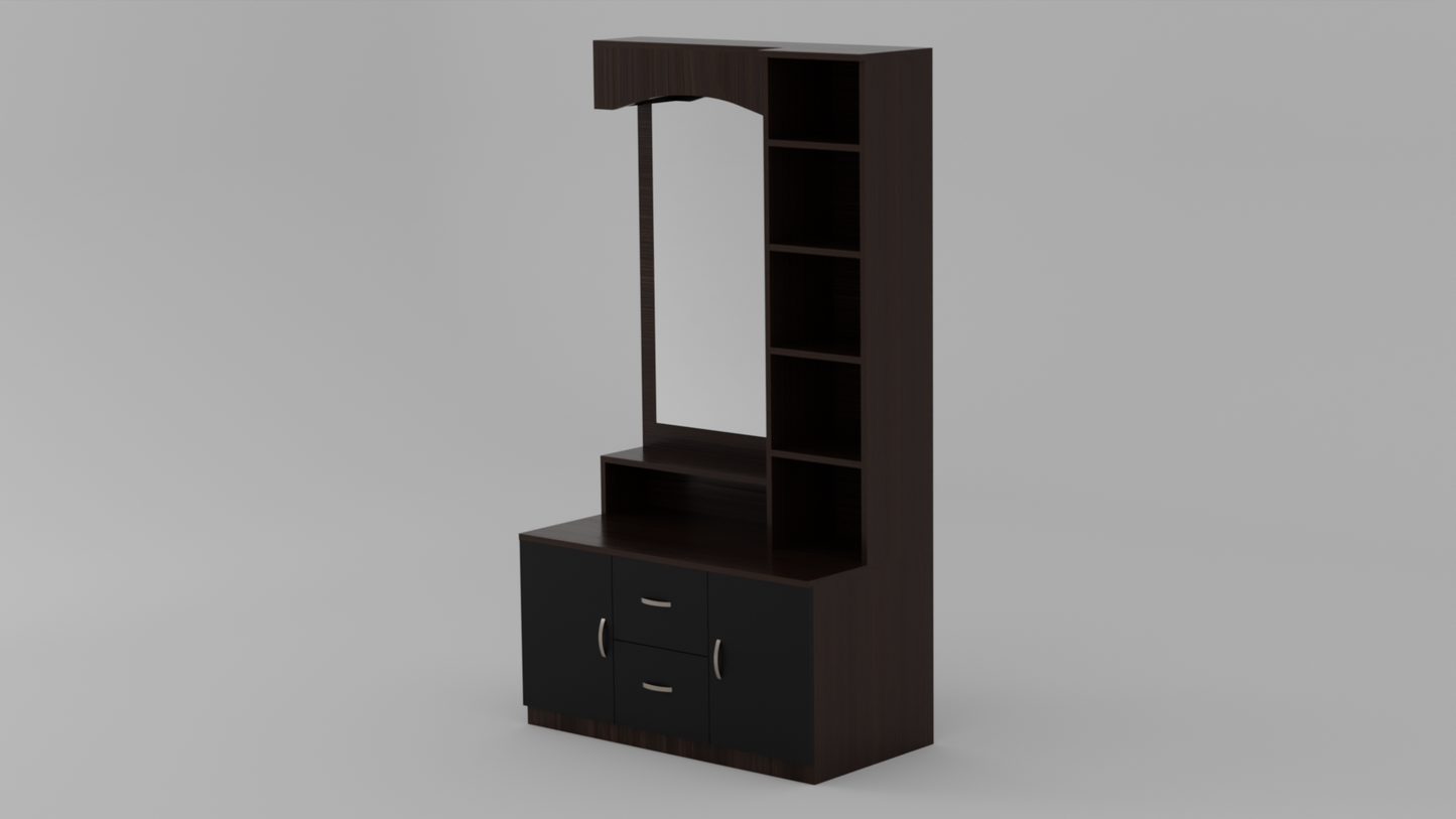 Chic Retreat Wood Finish Dressing Table