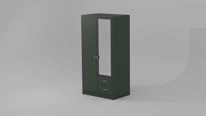 The Onyx Enclosure wardrobe in blue color